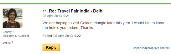  Golden Triangle Tours tripadvisor reviews