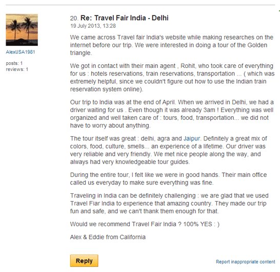  Golden Triangle Tours tripadvisor reviews