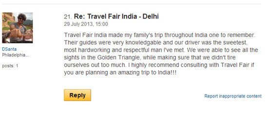  Golden Triangle Tours tripadvisor reviews
