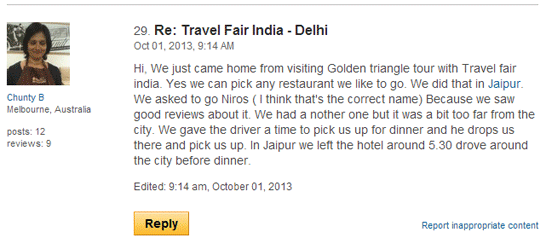  Golden Triangle Tours tripadvisor reviews
